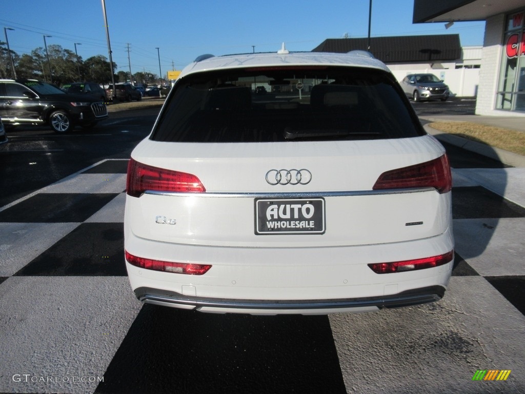 2021 Q5 Prestige quattro - Glacier White Metallic / Atlas Beige photo #4