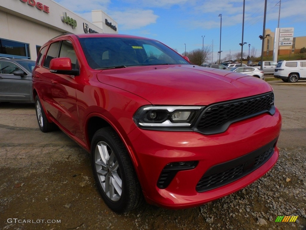 2022 Durango GT AWD - Redline 2 Coat Pearl / Black photo #3