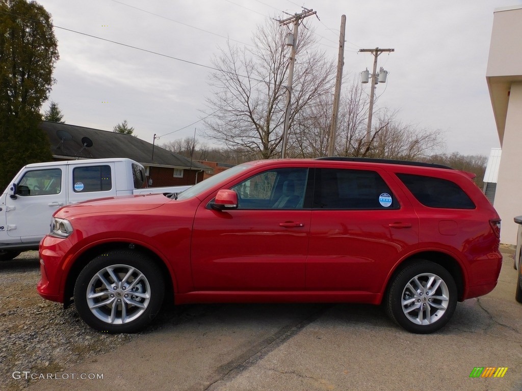 2022 Durango GT AWD - Redline 2 Coat Pearl / Black photo #9