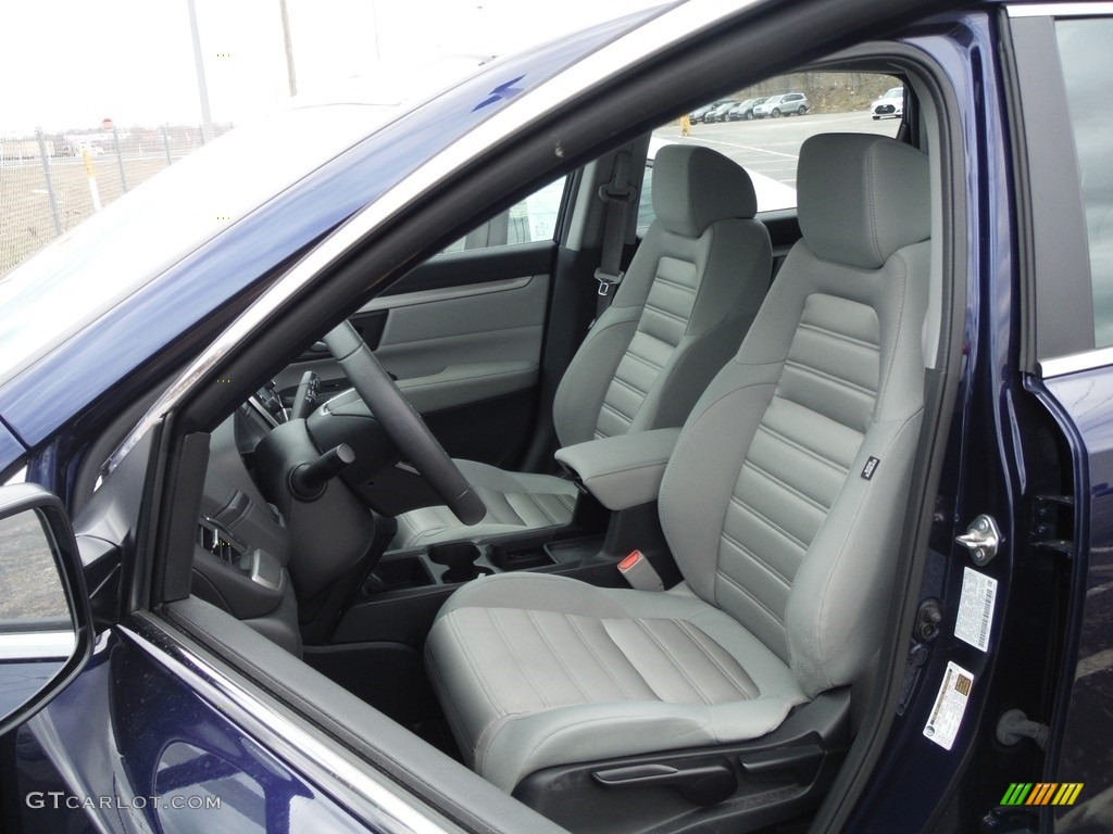 2019 CR-V LX AWD - Obsidian Blue Pearl / Gray photo #13