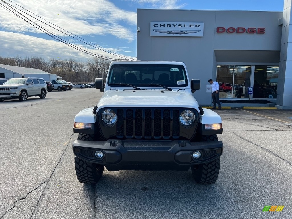2022 Gladiator Willys 4x4 - Bright White / Black photo #7