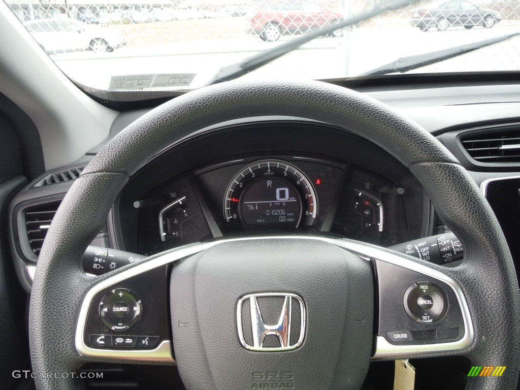 2019 CR-V LX AWD - Obsidian Blue Pearl / Gray photo #18