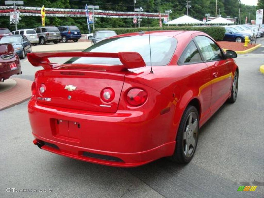2005 Cobalt SS Supercharged Coupe - Victory Red / Ebony/Red photo #4