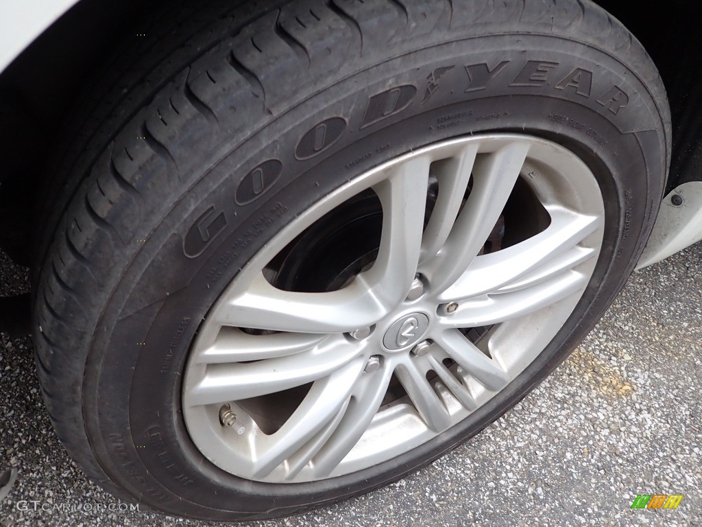 2012 G 37 x AWD Sedan - Moonlight White / Graphite photo #5