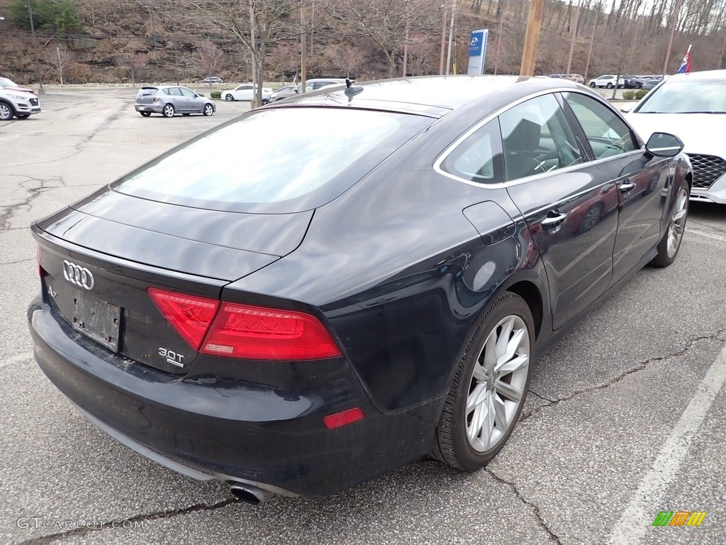 2012 A7 3.0T quattro Premium - Brilliant Black / Black photo #4