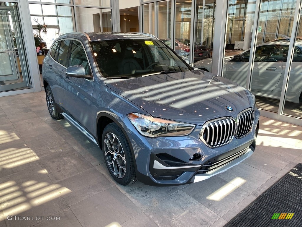 2022 X1 xDrive28i - Storm Bay Metallic / Black photo #1