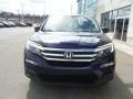 2016 Obsidian Blue Pearl Honda Pilot EX-L AWD  photo #5