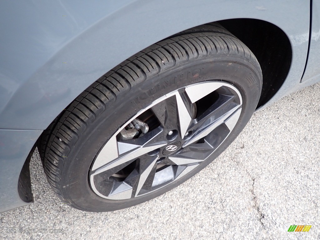 2021 Elantra Limited - Electric Shadow / Medium Gray photo #5