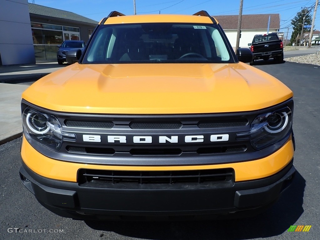 2022 Bronco Sport Big Bend 4x4 - Cyber Orange Metallic Tricoat / Medium Dark Slate photo #9