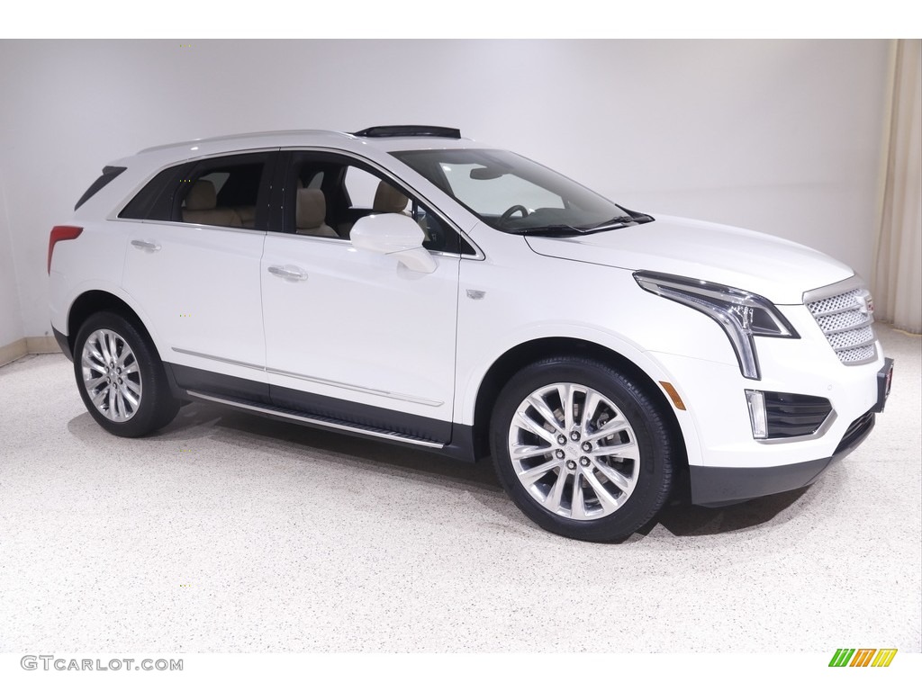 2019 XT5 Luxury AWD - Crystal White Tricoat / Sahara Beige photo #1