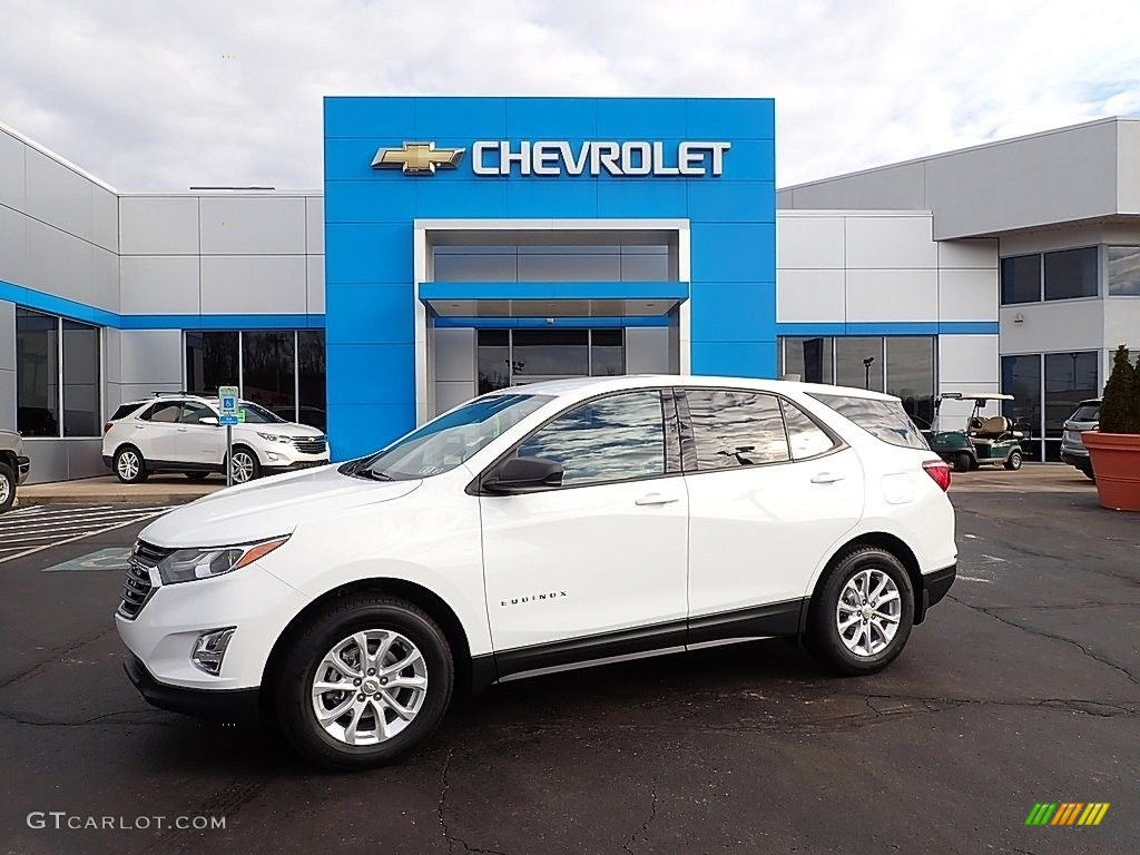 2019 Equinox LS AWD - Summit White / Medium Ash Gray photo #1