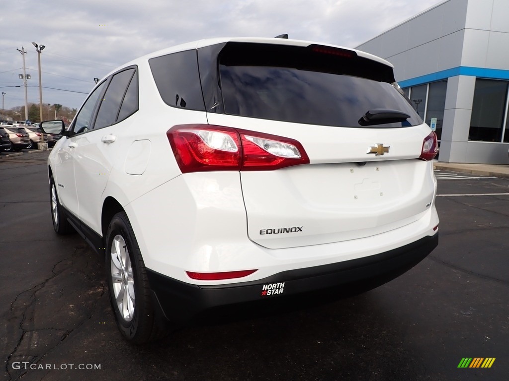 2019 Equinox LS AWD - Summit White / Medium Ash Gray photo #5