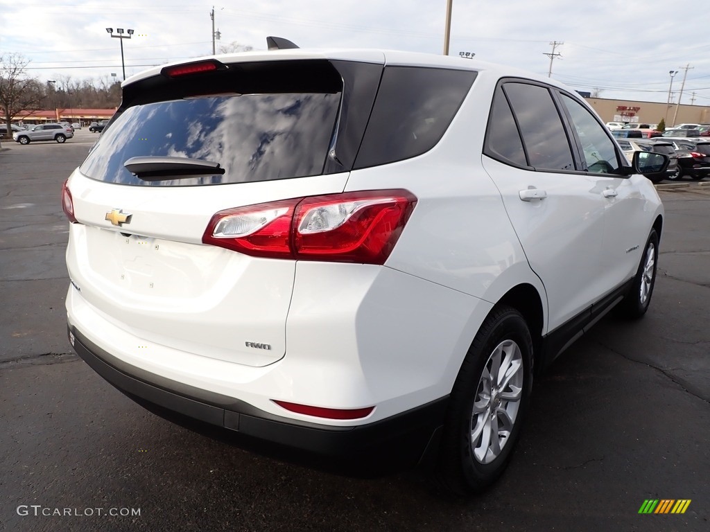2019 Equinox LS AWD - Summit White / Medium Ash Gray photo #8