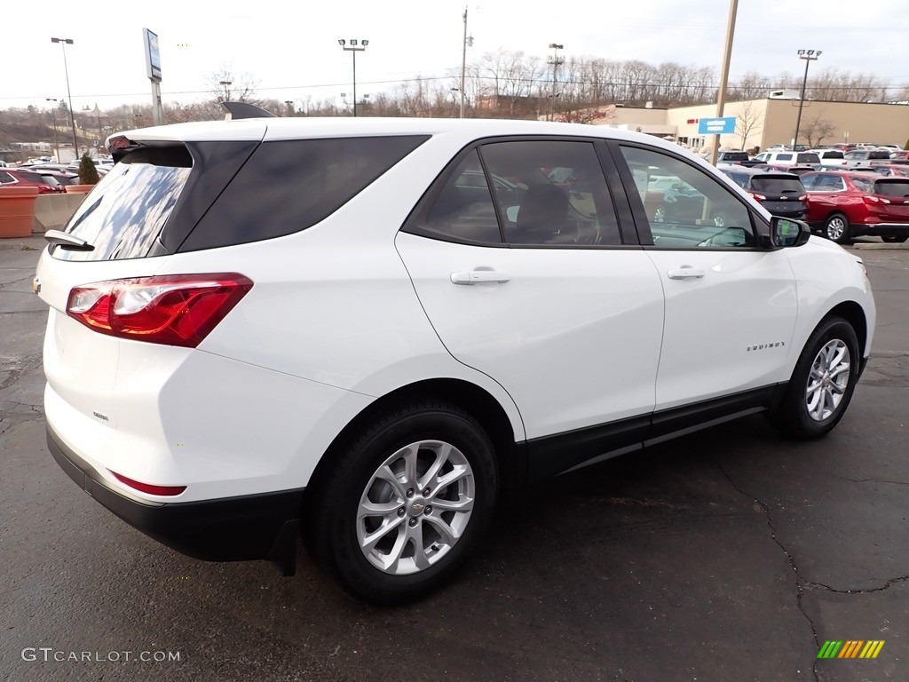 2019 Equinox LS AWD - Summit White / Medium Ash Gray photo #9