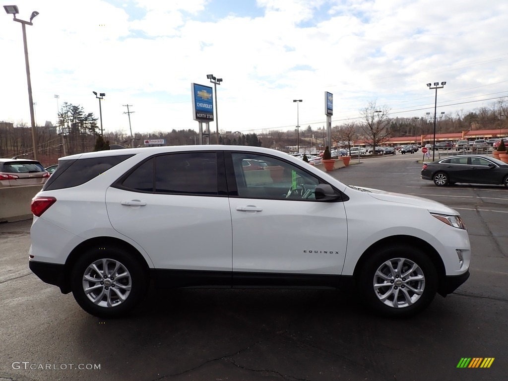 2019 Equinox LS AWD - Summit White / Medium Ash Gray photo #10