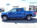 2022 Atlas Blue Metallic Ford F150 XLT SuperCrew 4x4  photo #2