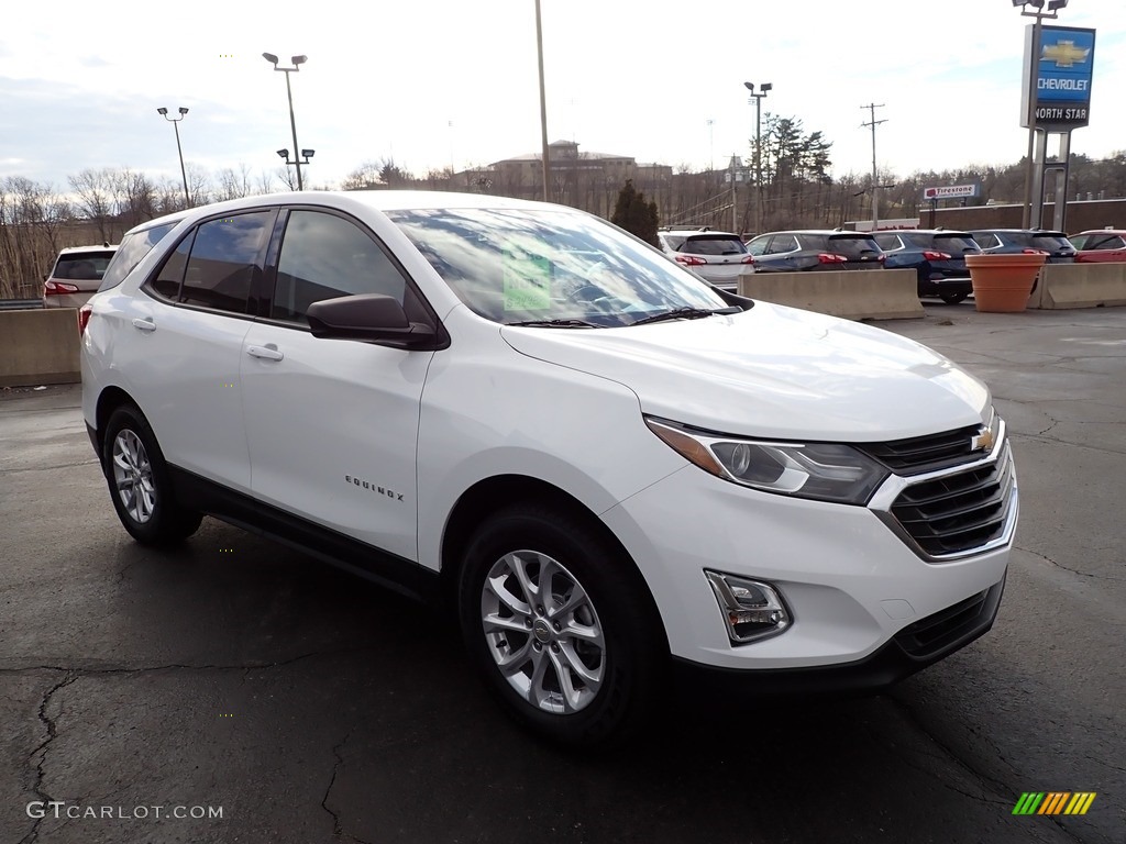 2019 Equinox LS AWD - Summit White / Medium Ash Gray photo #11