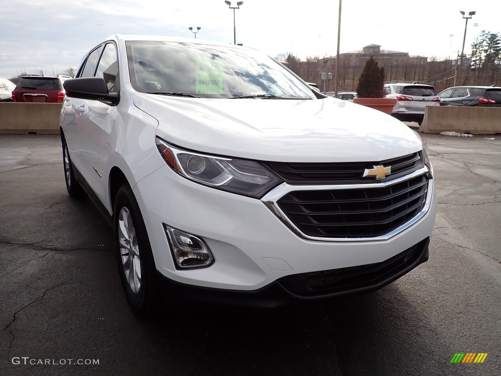 2019 Equinox LS AWD - Summit White / Medium Ash Gray photo #12
