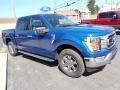 2022 Atlas Blue Metallic Ford F150 XLT SuperCrew 4x4  photo #7