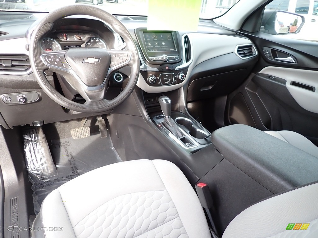 2019 Equinox LS AWD - Summit White / Medium Ash Gray photo #22