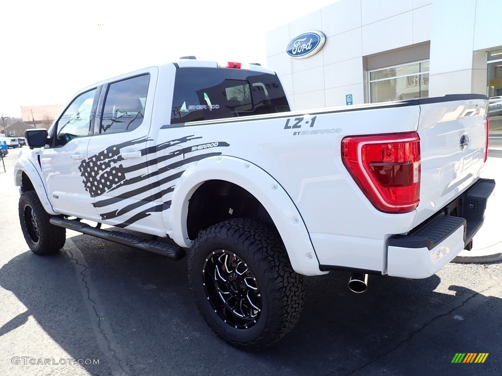 2022 F150 Sherrod XLT SuperCrew 4x4 - Oxford White / Black photo #3