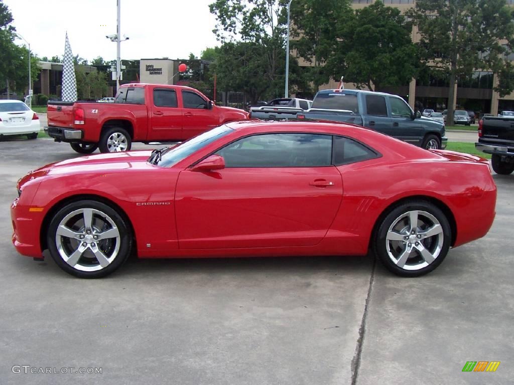 2010 Camaro SS Coupe - Victory Red / Black photo #2