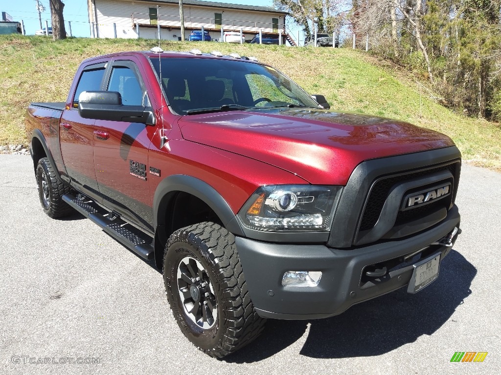 Delmonico Red Pearl 2018 Ram 2500 Power Wagon Crew Cab 4x4 Exterior Photo #143933836