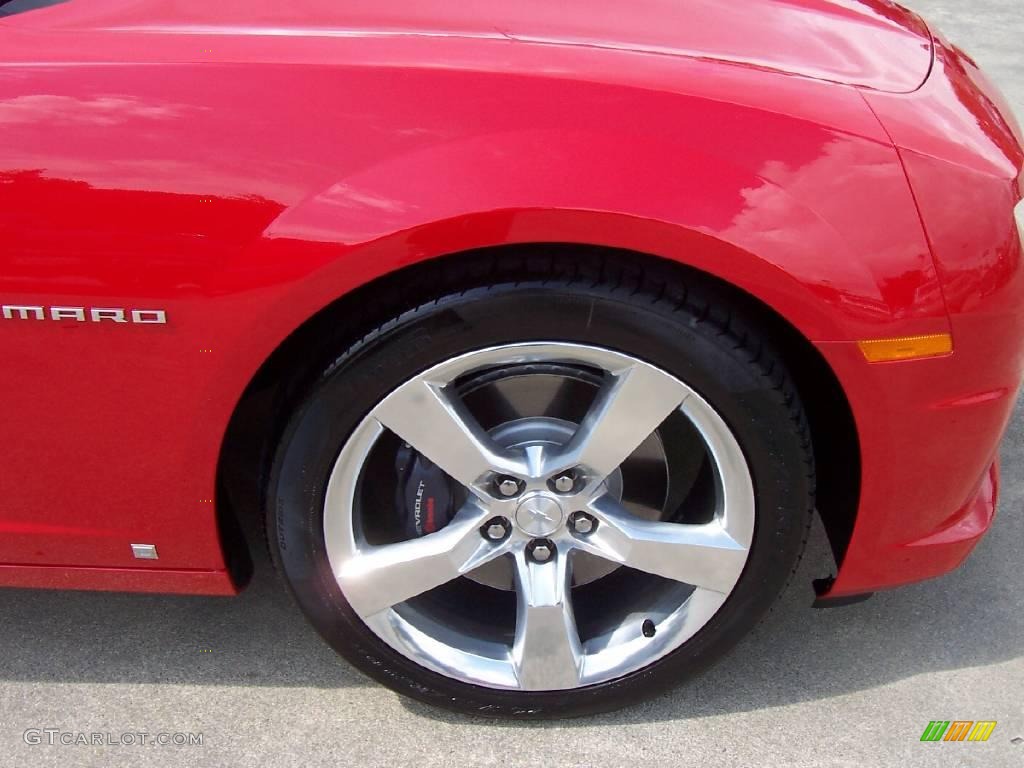 2010 Camaro SS Coupe - Victory Red / Black photo #19