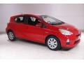 2013 Absolutely Red Toyota Prius c Hybrid One #143925488