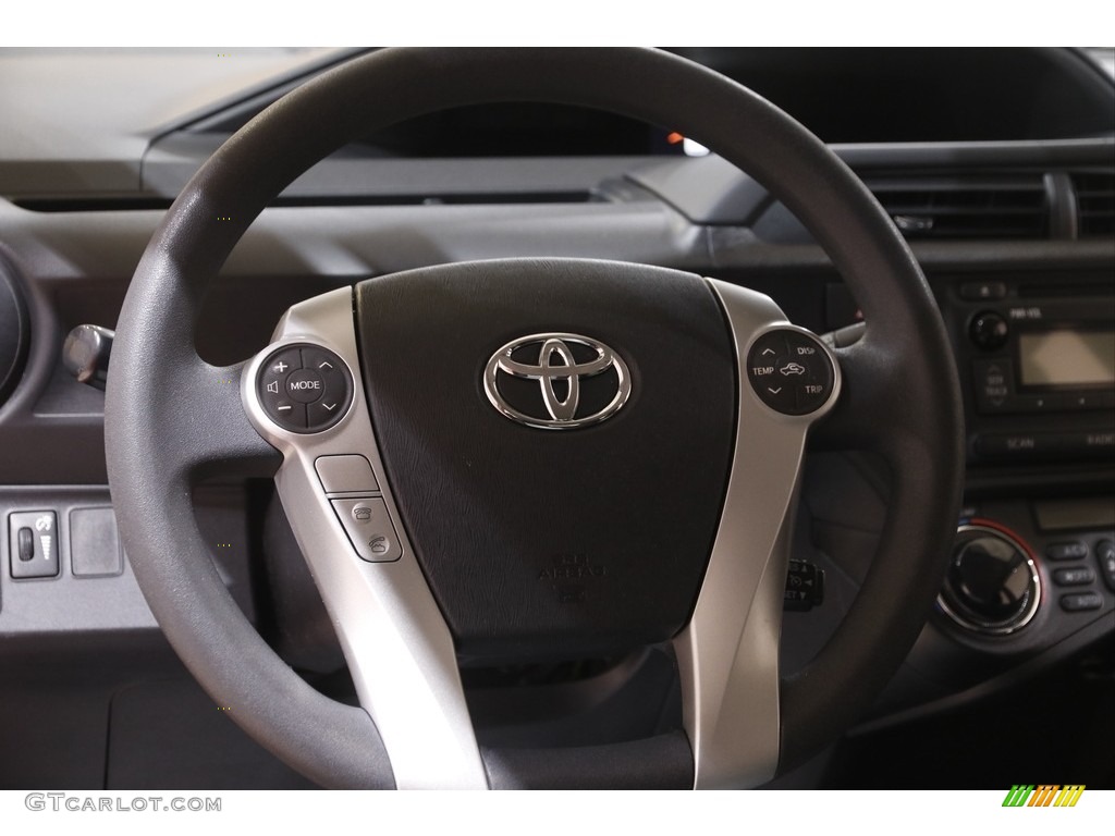2013 Toyota Prius c Hybrid One Steering Wheel Photos