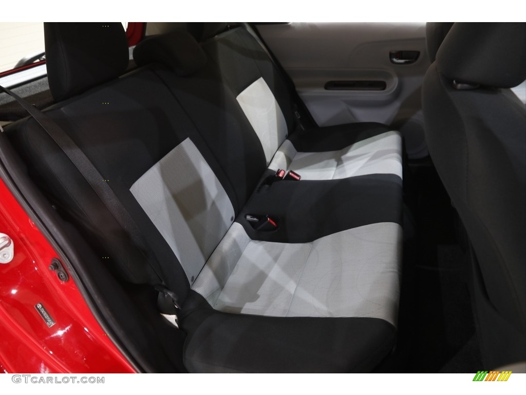 2013 Prius c Hybrid One - Absolutely Red / Black photo #14