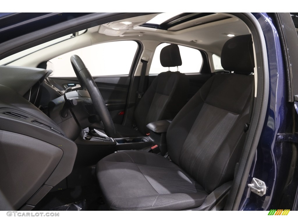 2017 Focus SEL Sedan - Kona Blue / Charcoal Black photo #5