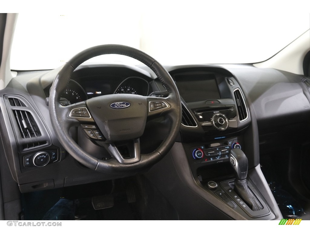 2017 Focus SEL Sedan - Kona Blue / Charcoal Black photo #6