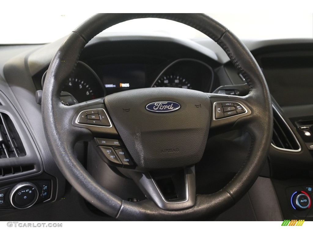 2017 Focus SEL Sedan - Kona Blue / Charcoal Black photo #7