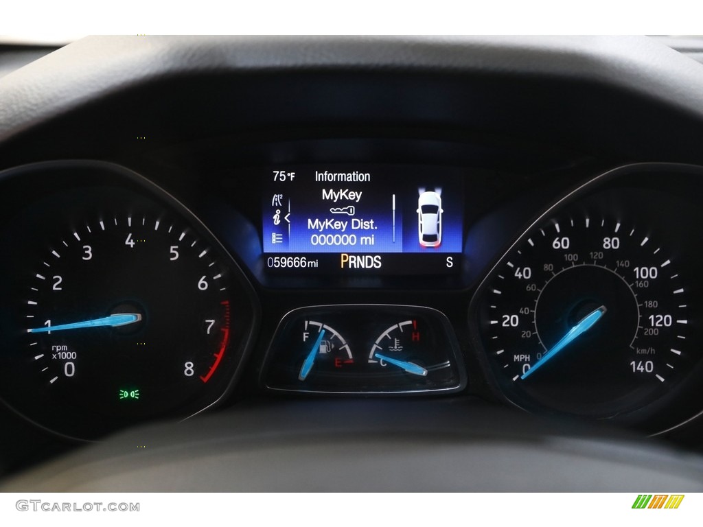 2017 Focus SEL Sedan - Kona Blue / Charcoal Black photo #8