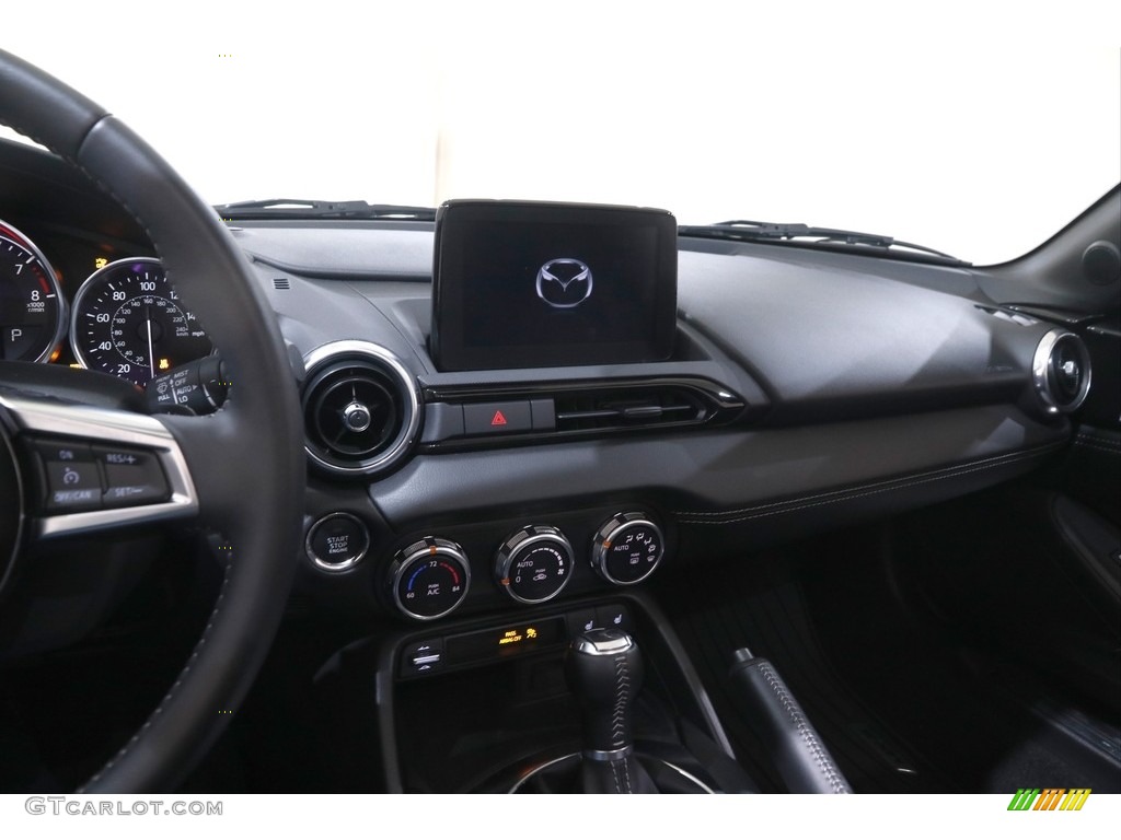 2020 Mazda MX-5 Miata RF Grand Touring Black Dashboard Photo #143935680