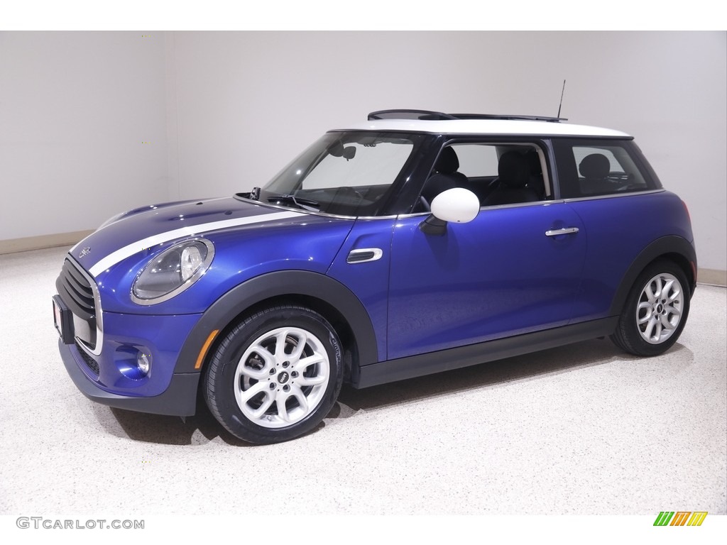 2019 Hardtop Cooper 2 Door - Starlight Blue / Carbon Black photo #3