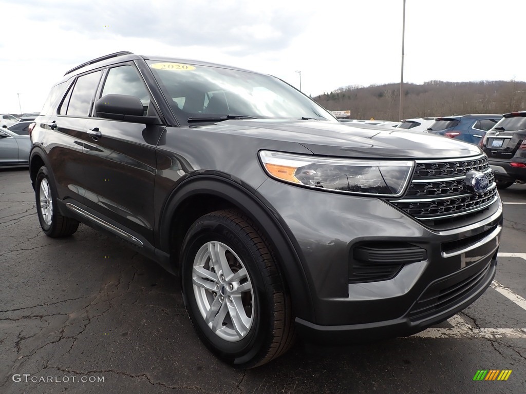 2020 Explorer XLT 4WD - Magnetic Metallic / Ebony photo #4