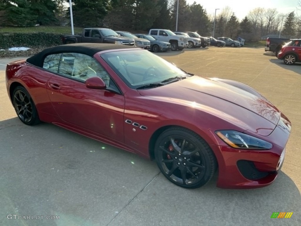 Rosso Mondiale (Red) 2014 Maserati GranTurismo Convertible GranCabrio Sport Exterior Photo #143936688