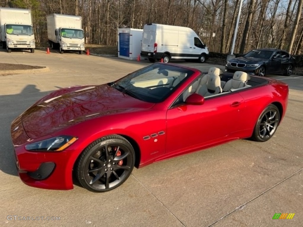 Rosso Mondiale (Red) 2014 Maserati GranTurismo Convertible GranCabrio Sport Exterior Photo #143936706