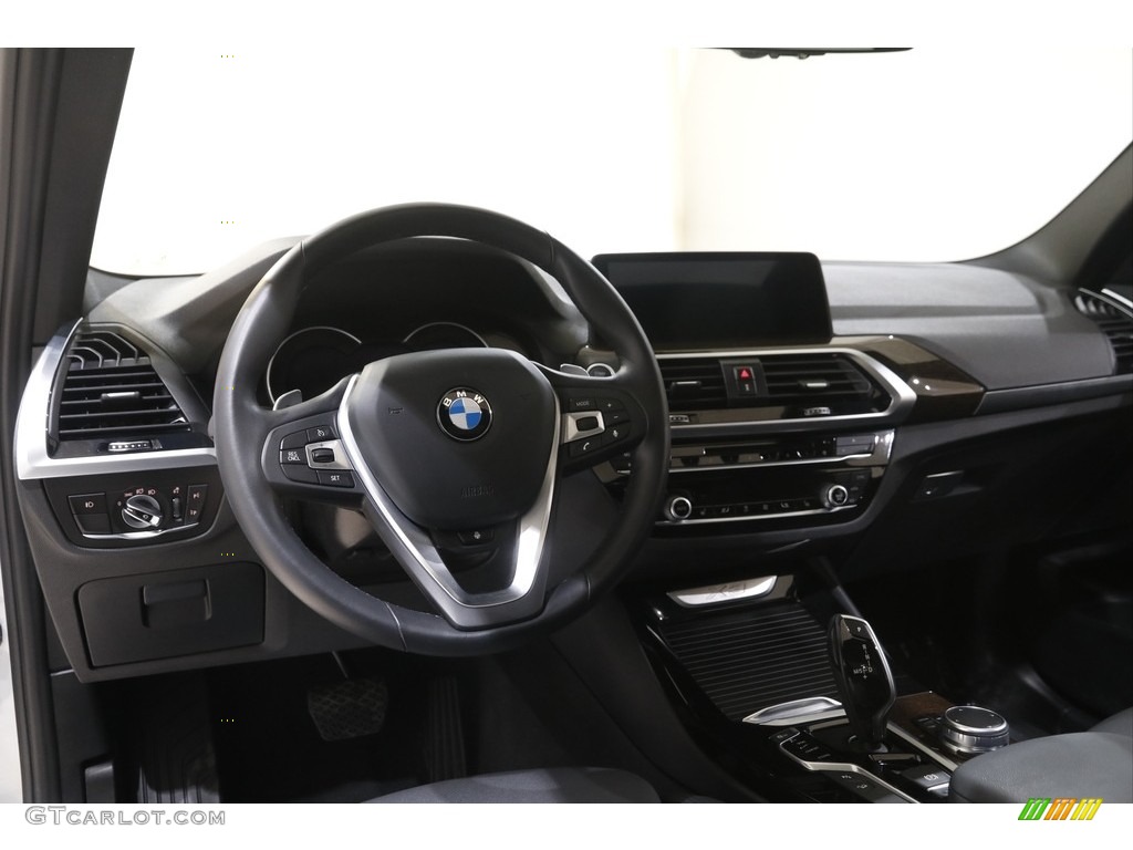 2019 X3 xDrive30i - Glacier Silver Metallic / Black photo #6