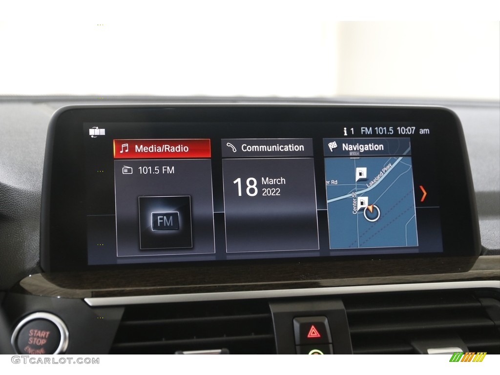 2019 X3 xDrive30i - Glacier Silver Metallic / Black photo #10