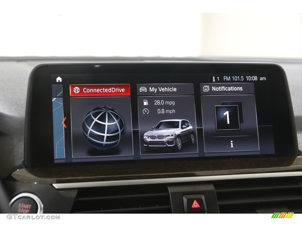 2019 X3 xDrive30i - Glacier Silver Metallic / Black photo #11