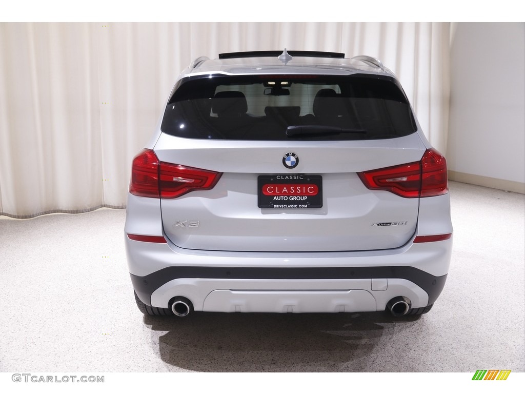 2019 X3 xDrive30i - Glacier Silver Metallic / Black photo #21