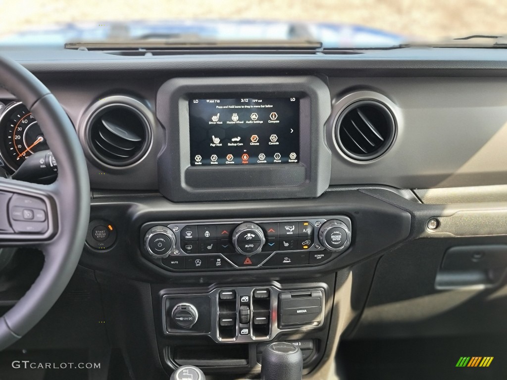 2022 Gladiator Sport 4x4 - Hydro Blue Pearl / Black photo #10
