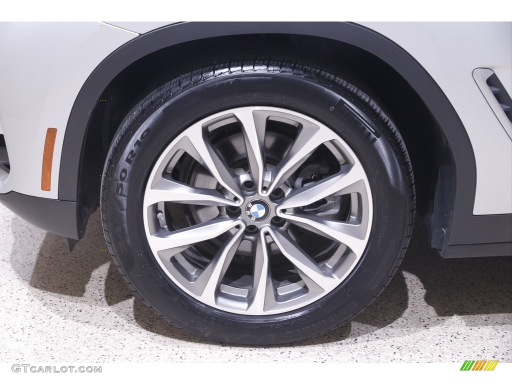 2019 X3 xDrive30i - Glacier Silver Metallic / Black photo #23