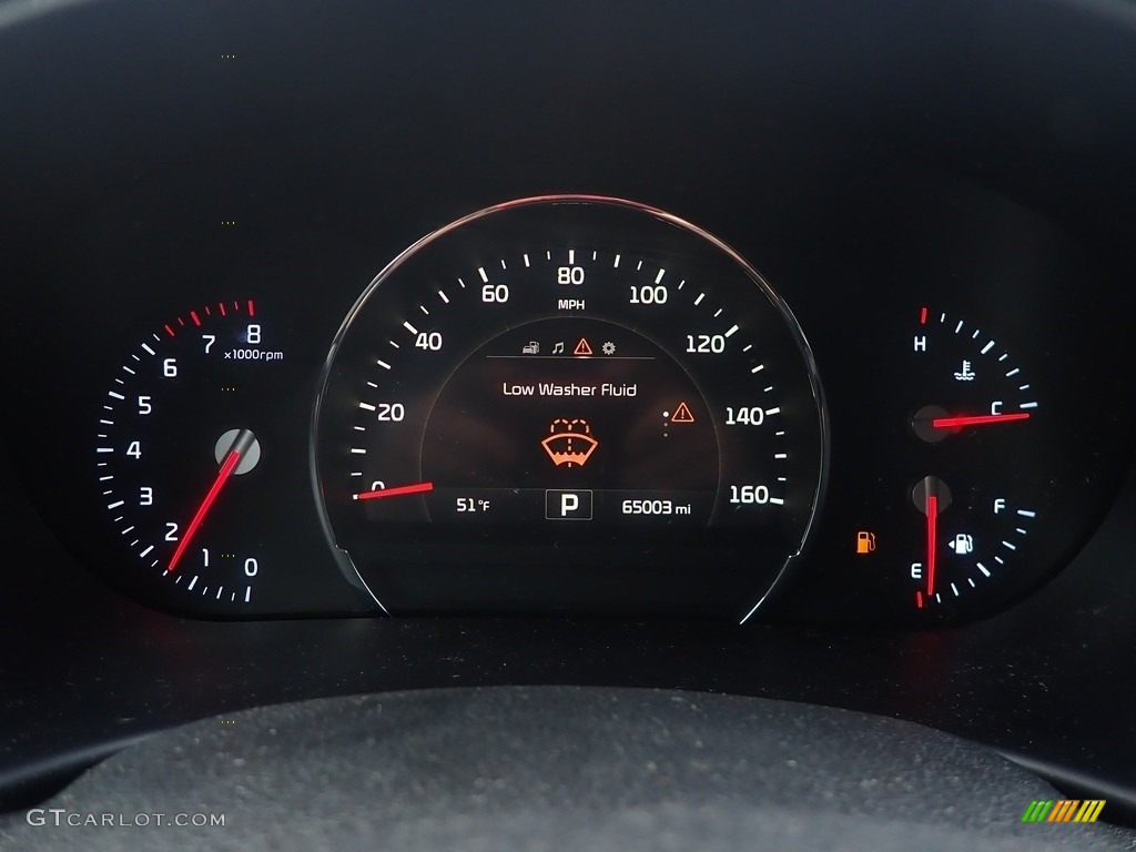 2017 Kia Sorento LX V6 Gauges Photo #143937342