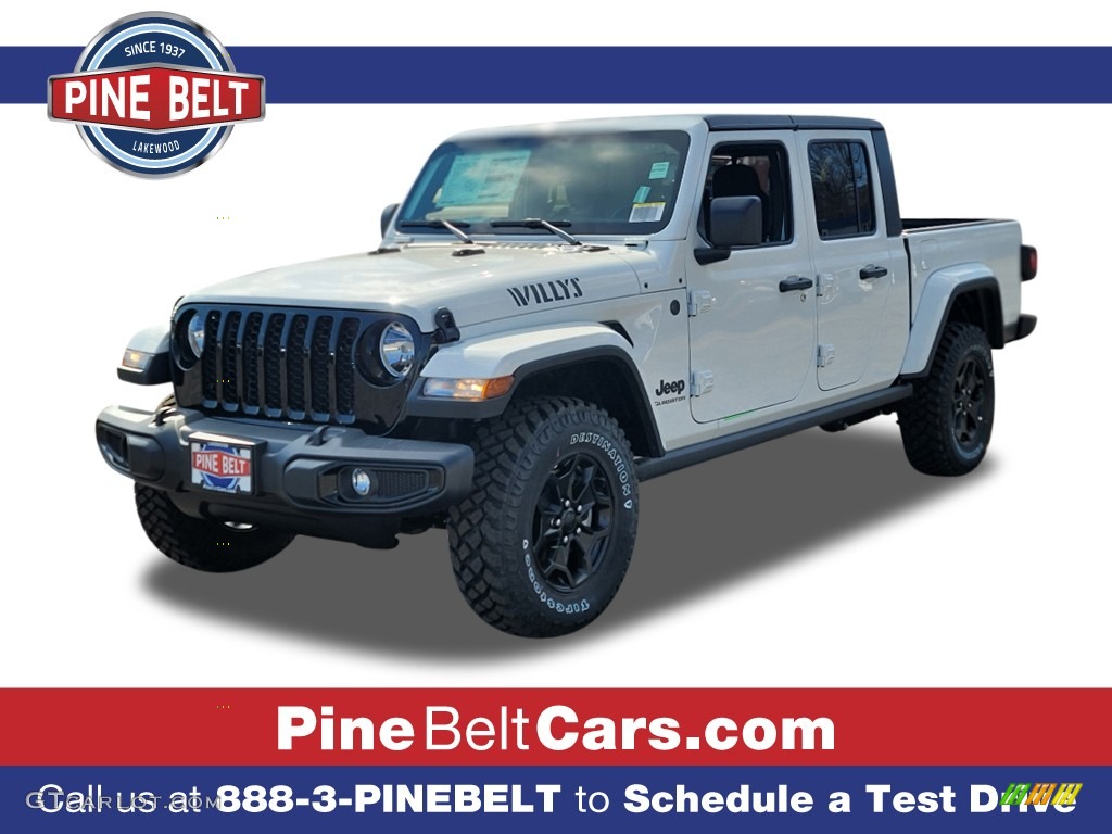 2022 Gladiator Willys 4x4 - Bright White / Black photo #1