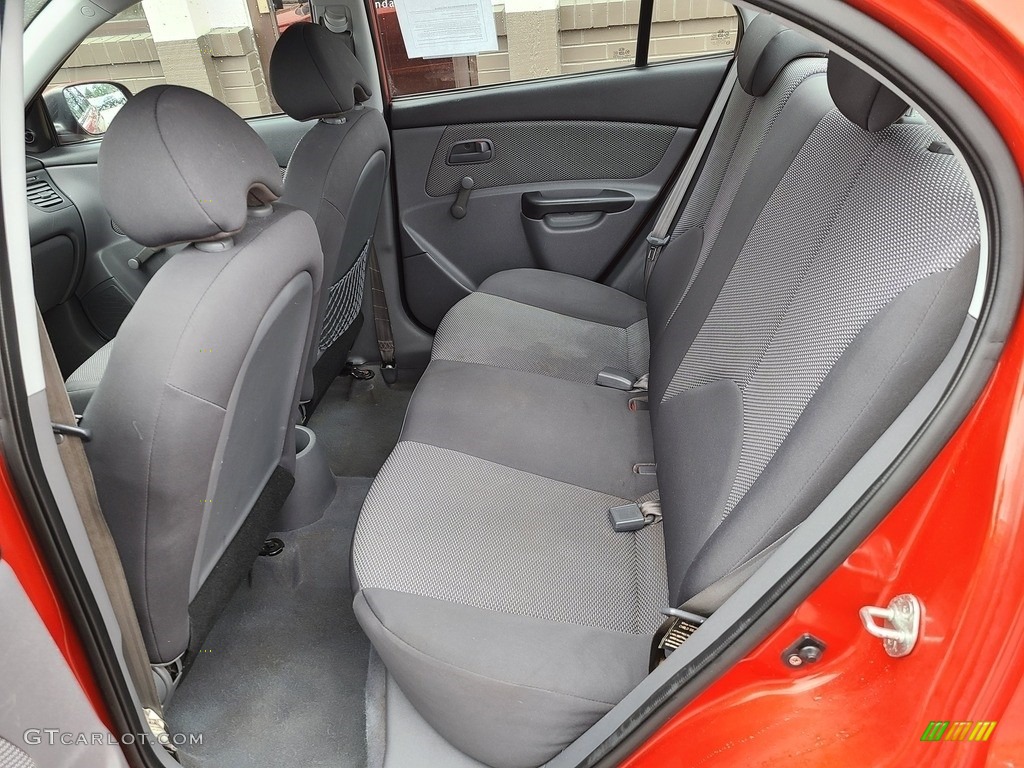 2010 Rio LX Sedan - Tropical Red / Gray photo #16
