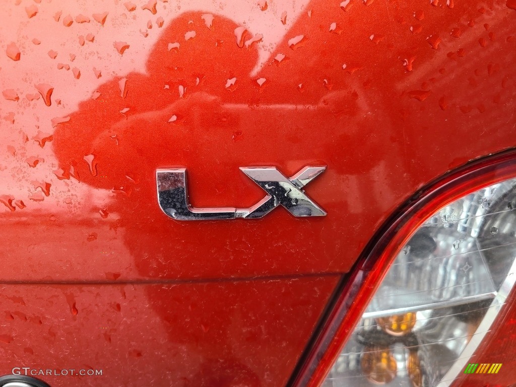 2010 Rio LX Sedan - Tropical Red / Gray photo #20